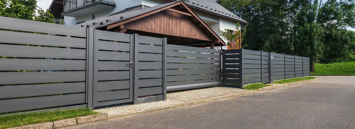 Gard din aluminiu