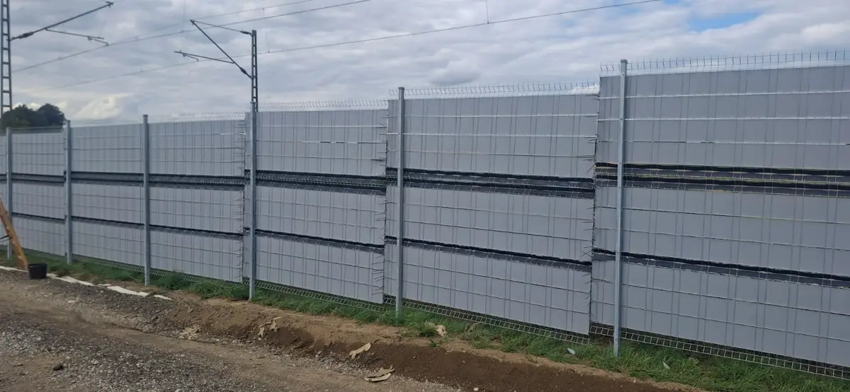 Imprejmuire parc fotovoltaic germania