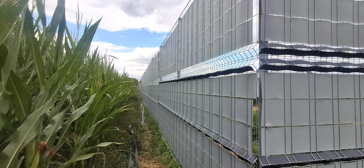 Imprejmuire parc fotovoltaic germania