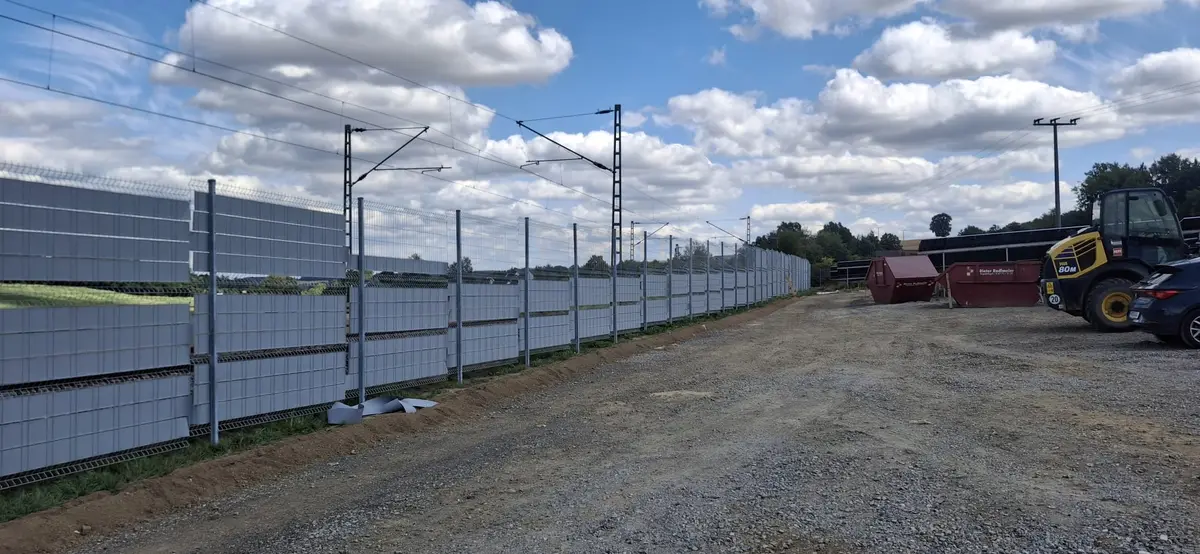 Imprejmuire parc fotovoltaic germania