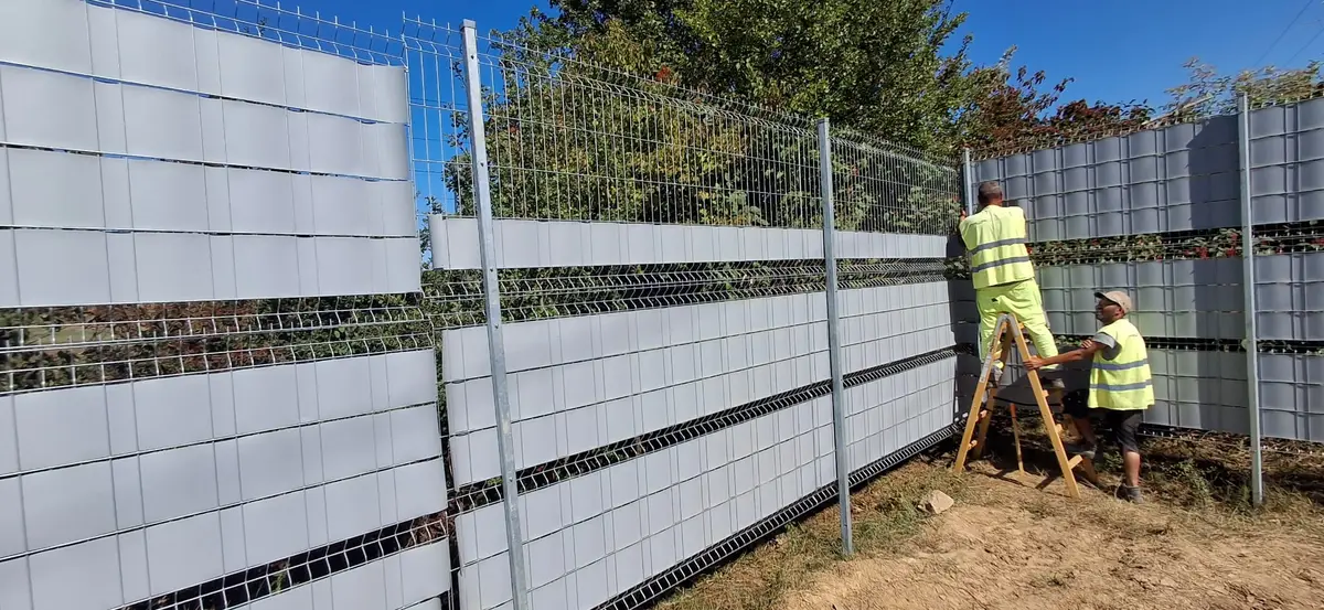 Imprejmuire parc fotovoltaic germania