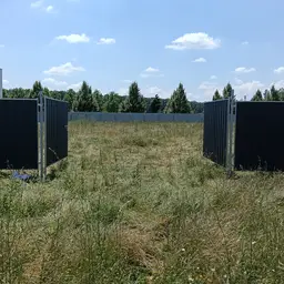 Gard santier semi-permanent