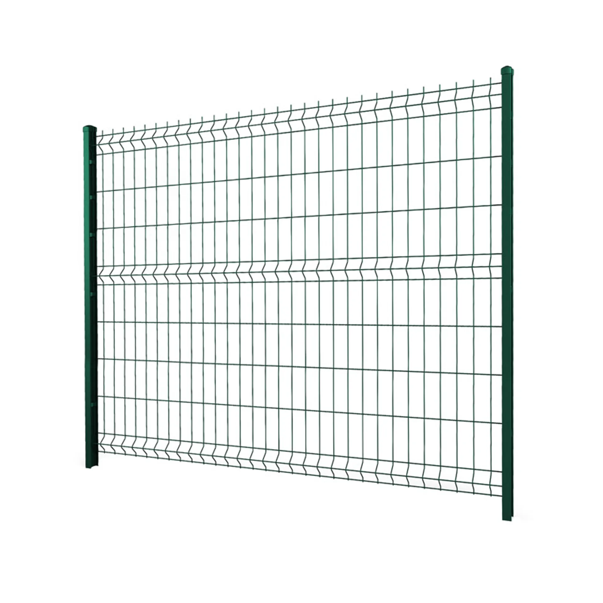 Vega B Light 3D PVC Verde 1.73 m – Panou Bordurat 4 mm . Panou bordurat de 4 mm. Panoul este galvanizat si acoperit cu PVC pentru o protectie foarte buna la coroziune. Panouri versatile pentru orice aplicatie: atat industriala, rezidentiala cat si agricola. Usor si rapid de montat. Stoc disponibil pentru 2 culori, antracit si verde pe diferite dimensiuni.

